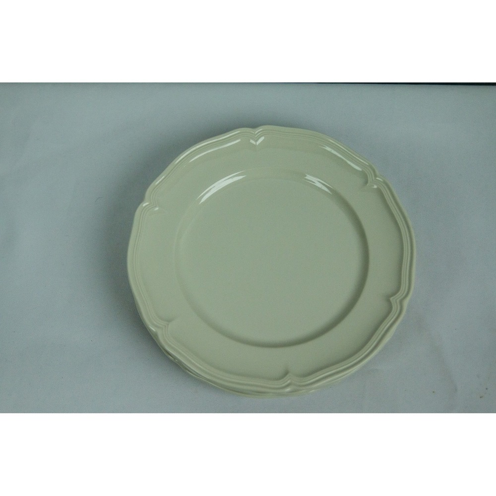 Villeroy & Boch Manoir Dessert Plate Cream Scalloped Vitro-Porcelaine 6.75in - Picture 2 of 6